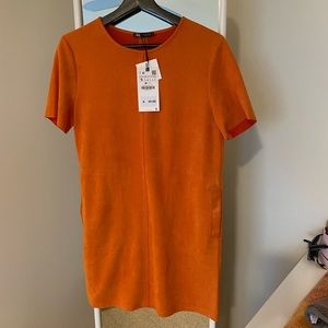 Brand new! Zara Orange Dress